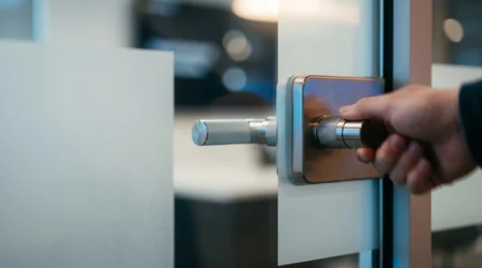 Concept de sécurité informatique montrant la protection des accès aux systèmes d'entreprise