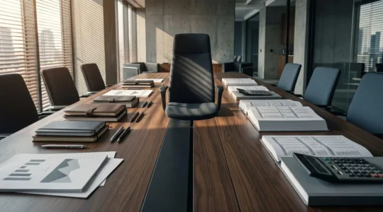 Scene symbolique representant la tension de gouvernance entre fondateurs et investisseurs en capital-risque