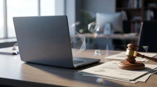 Représentation abstraite de la protection d'un code source informatique et de la sécurité juridique en entreprise