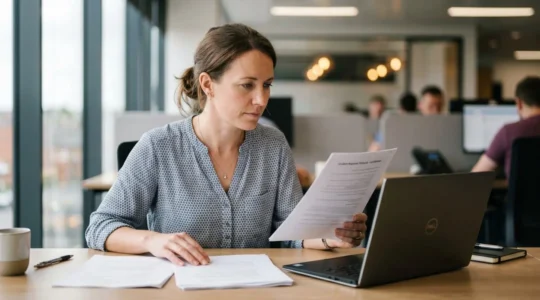 Professionnel de l'informatique face à un défi de reconstruction de confiance après une crise numérique dans le secteur des assurances