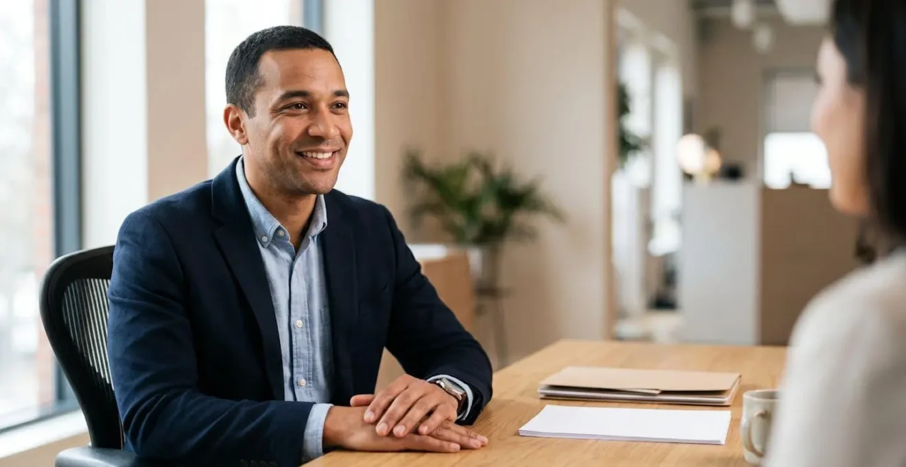 Consultation juridique professionnelle entre entrepreneur et conseiller dans un bureau moderne