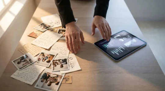 Entrepreneur face à un carrefour stratégique pour le développement de sa startup